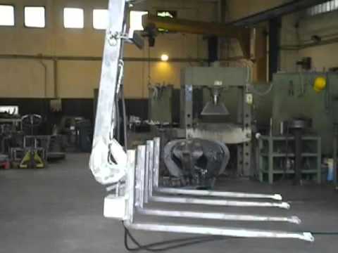 Fourche hydraulique à placo et paquets Série GMFPC_5