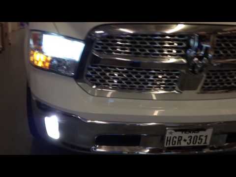 2013 Dodge Ram 1500. Hid lights. Led lights. Switchback turn signals.