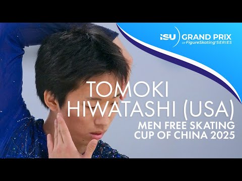 Tomoki HIWATASHI | Men Free Skating | Cup of China 2025 | #GPFigure