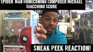 Spider-Man Homecoming Composer Michael Giacchino Score Sneak Peek Reaction!