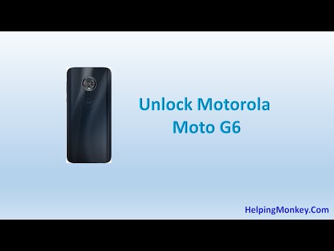 How to Unlock Motorola Moto G6 - When Forgot Password