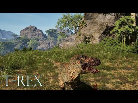 The Isle Evrima  - Subadult T-Rex vs Cera - Respect The King