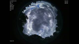 2026-07-11 All sky camera capture from Poiana Rusca Mountains, Romania