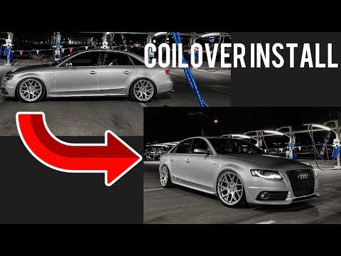 AUDI S4 - COILOVER INSTALL
