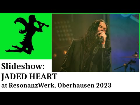 JADED HEART live at ResonanzWerk Oberhausen, October 19 2023, concert slideshow by Nightshade TV