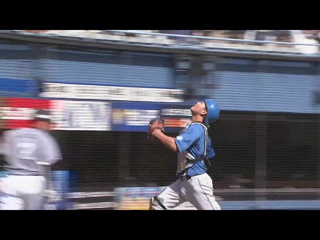 【2回裏】ファイターズ・郡拓也 ピッチャーを助けるファインプレーで魅せる!! 2022年4月16日 千葉ロッテマリーンズ 対 北海道日本ハムファイターズ