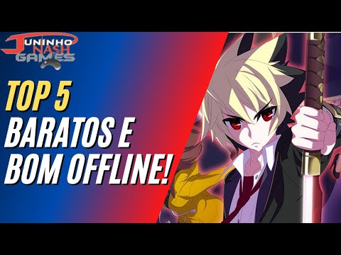 TOP 5 - JOGOS DE LUTA BARATOS e Com Um ÓTIMO OFFLINE!