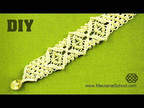 Spiral Macrame Patterns DIY Macrame Spiral Bracelets