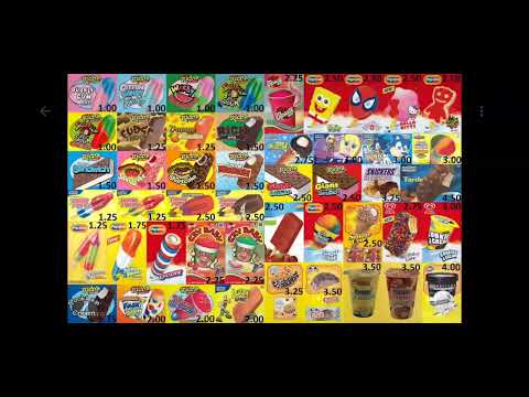 Rich's ice cream Good humor ice cream all ice cream bars and popsicles