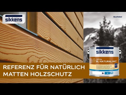 SIKKENS Cetol BL Natural Mat – Die Referenz für natürlich matten Holzschutz