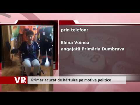Primar acuzat de hărțuire pe motive politice