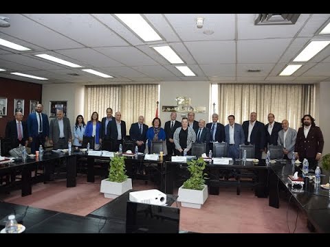 A meeting of the Egyptian side in the Egyptian-Hungarian Business Council