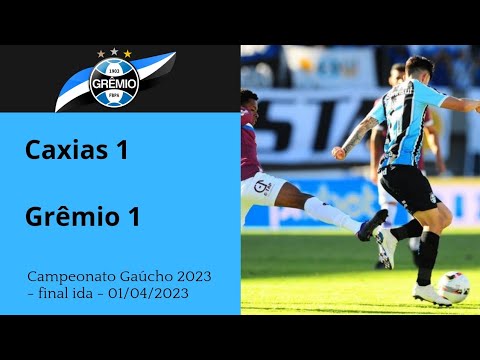Caxias 1 x 1 Grêmio  - Campeonato Gaúcho 2023 - Final ida - 01/04/2023 #grêmio #gauchão #caxias