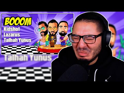 Kidshot, Lazarus, Talhah Yunus - BOOOM | REACTION