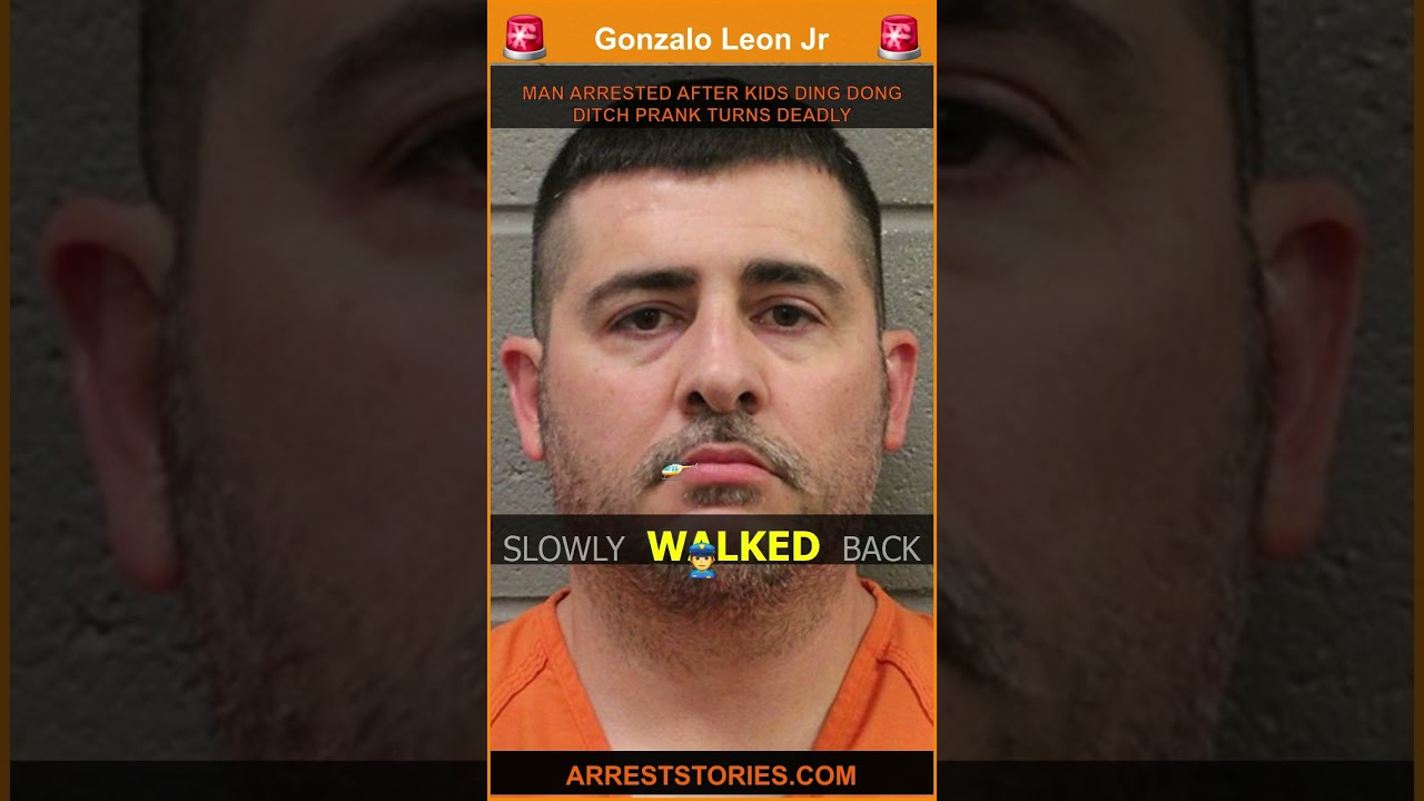 MAN ARRESTED AFTER KIDS DING DONG DITCH PRANK TURNS DEADLY