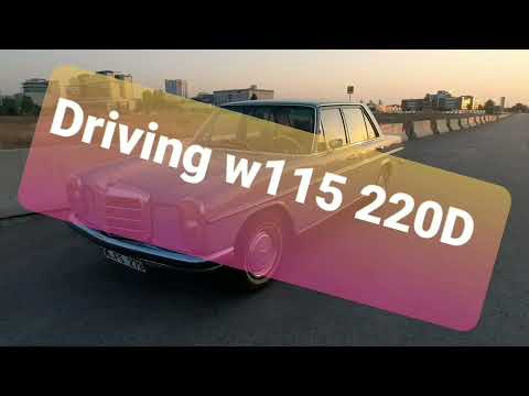 Driving Classic Mercedes w115/220D (the cardigans-my favourite game)
