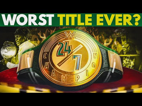 The Strange History of the WWE 24/7 Championship