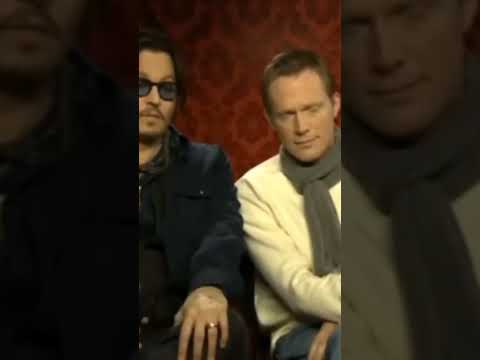 Johnny depp and Paul Bettany in an interview about Mortdecai.