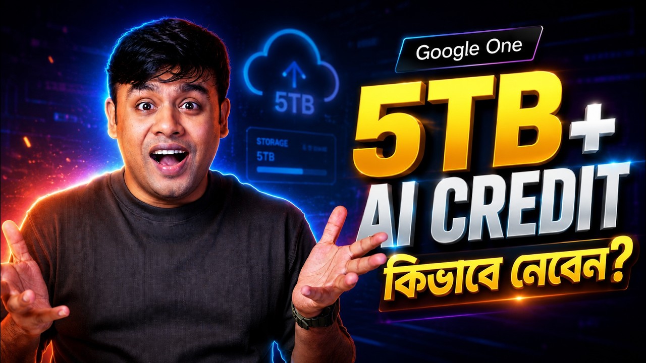 Google One 5TB Storage কীভাবে নেবেন? | bKash/Nagad/Rocket Payment Guide