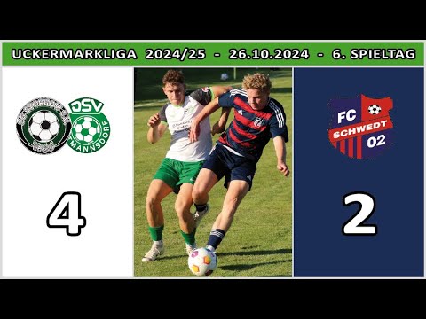 STORKOW/VIETMANNSDORF - FC SCHWEDT 02 II 4:2 - Tore & Highlights [UM-Liga 2024/25 - 6. Spieltag]