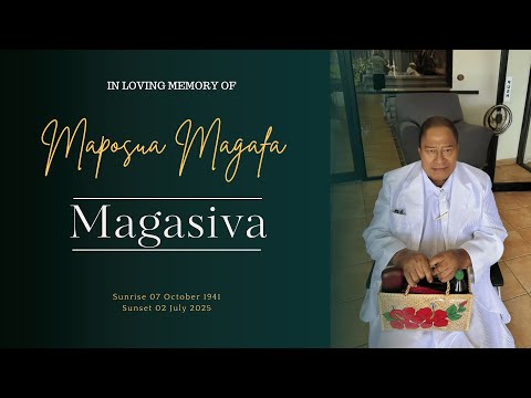 Family Service - Maposua Magafa Magasiva