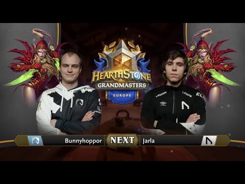 Bunnyhoppor vs Jarla - Group A Winners - Hearthstone Grandmasters Europe 2020 Season 1 - Week 2