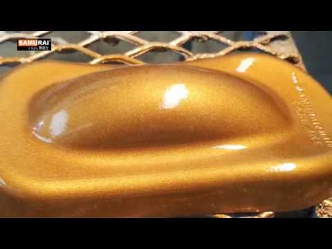How to spray new bronze colors on your motorcycle coat W41**|| Samurai Paint Cambodia