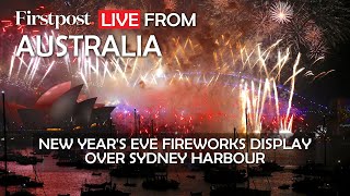 LIVE: New Year's Eve fireworks display over Sydney Harbour