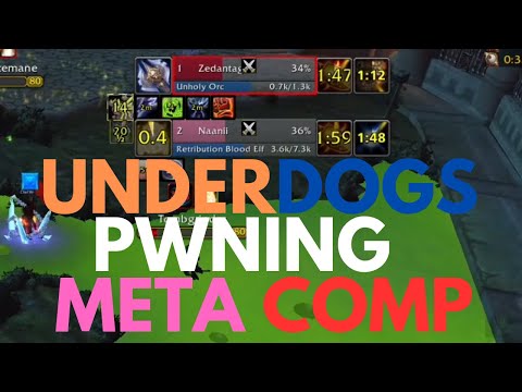 Enhance Boomkin OWNING Preg Pally / DK 2.8k+ MMR 2v2 Arena WotLK Classic WoW PvP