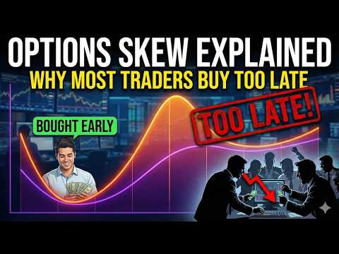 Options Skew Explained: Why Most Traders Buy Too Late