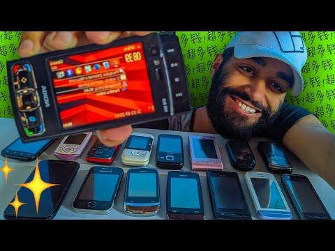 ✹MINHA COLEÇÃO de CELULAR ANTIGO 😦 NOKIA/SONY e LG