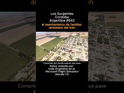 Los Surgentes, Cordoba desde el Microsoft Flight Simulator #lossurgentes #cordoba #msfs #joaha45