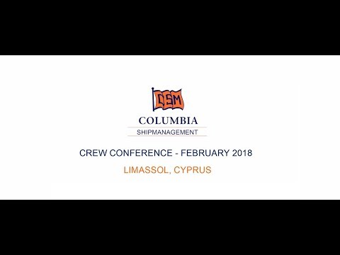 Columbia Crewing Conference 2018 - Limassol, Cyprus