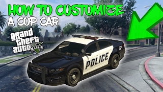 How to customize cop cars gta story mode 1 .39