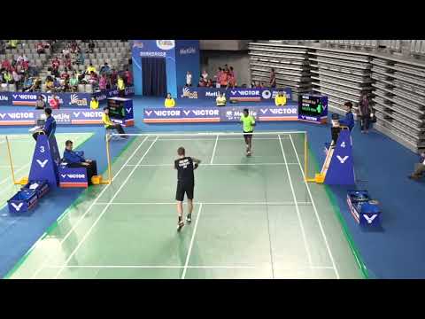 Viktor Axelsen vs Ajay Jayaram: Nice Angle! 🏸👍