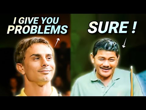 Italian PLAYER thought He Can Give EFREN REYES Problems