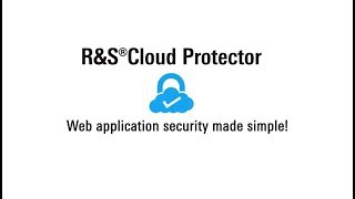 R&S Cloud Protector YouTube Video