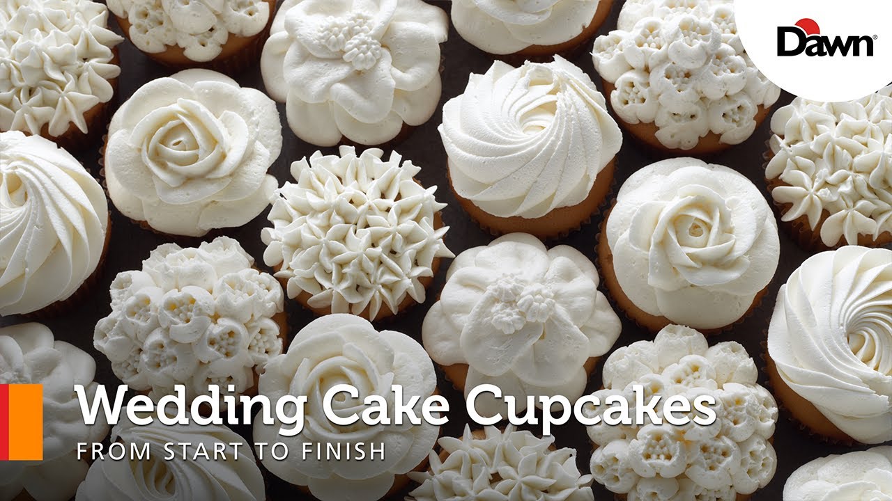 WEDDING CAKE CUPCAKES