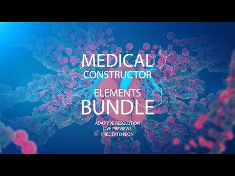 After Effects Template: Medical Constructor Elements Bundle