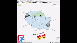 Faces from Sketch is FINALLY in FreeCAD !