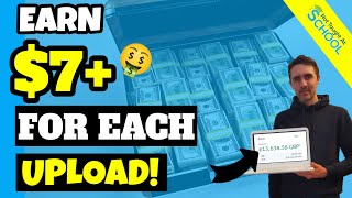 Earn $7 Per File You Upload, Make Money Online