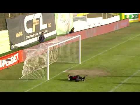 GOOOL! CS Mioveni - Clinceni 2-1 | Ștefan marchează pentru Clinceni după respingere greșită