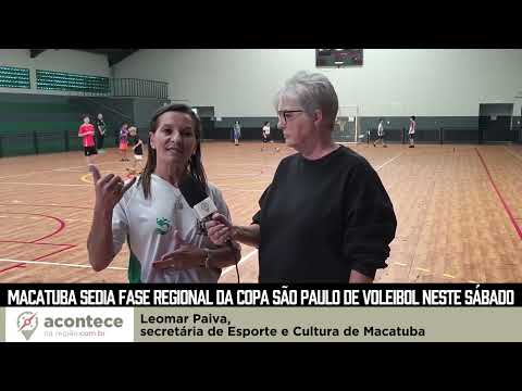 Macatuba sedia fase regional da Copa São Paulo de Voleibol neste sábado
