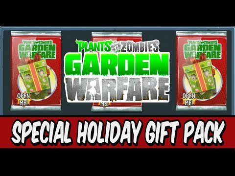 Plants vs Zombies Garden Warfare - Special Holiday Gift Pack - Christmas Day Pack