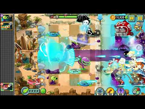 Plants vs zombies 2 free || try out power vine step 3