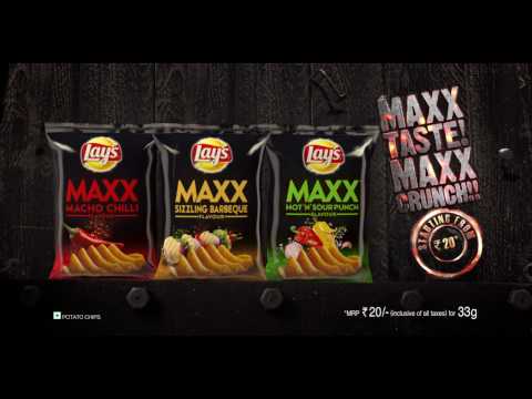 Lay’s MAXX - MAXX TASTE!! MAXX CRUNCH!