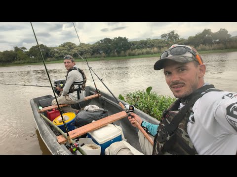 Pesca en Santa Rosa de Calchines, Santa Fé. Estreno de lancha y motor 🚤🎣💪🏻Nuestra primer embarcación