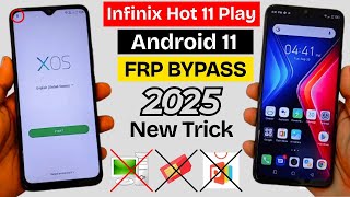 Download lagu Infinix Hot 11 Play FRP Bypass 2025 Android 11 | X688B Google Account Bypass Without PC mp3