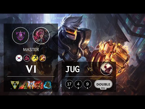Vi Jungle vs Lee Sin - KR Master Patch 10.14