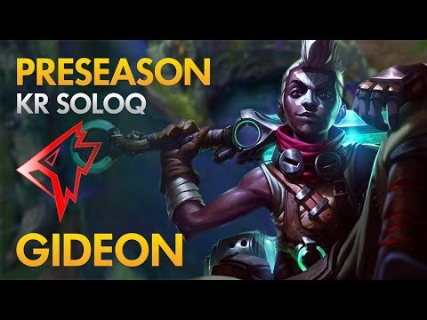 Preseason: Griffin Gideon - Ekko Jungle - KDA 17/4/15